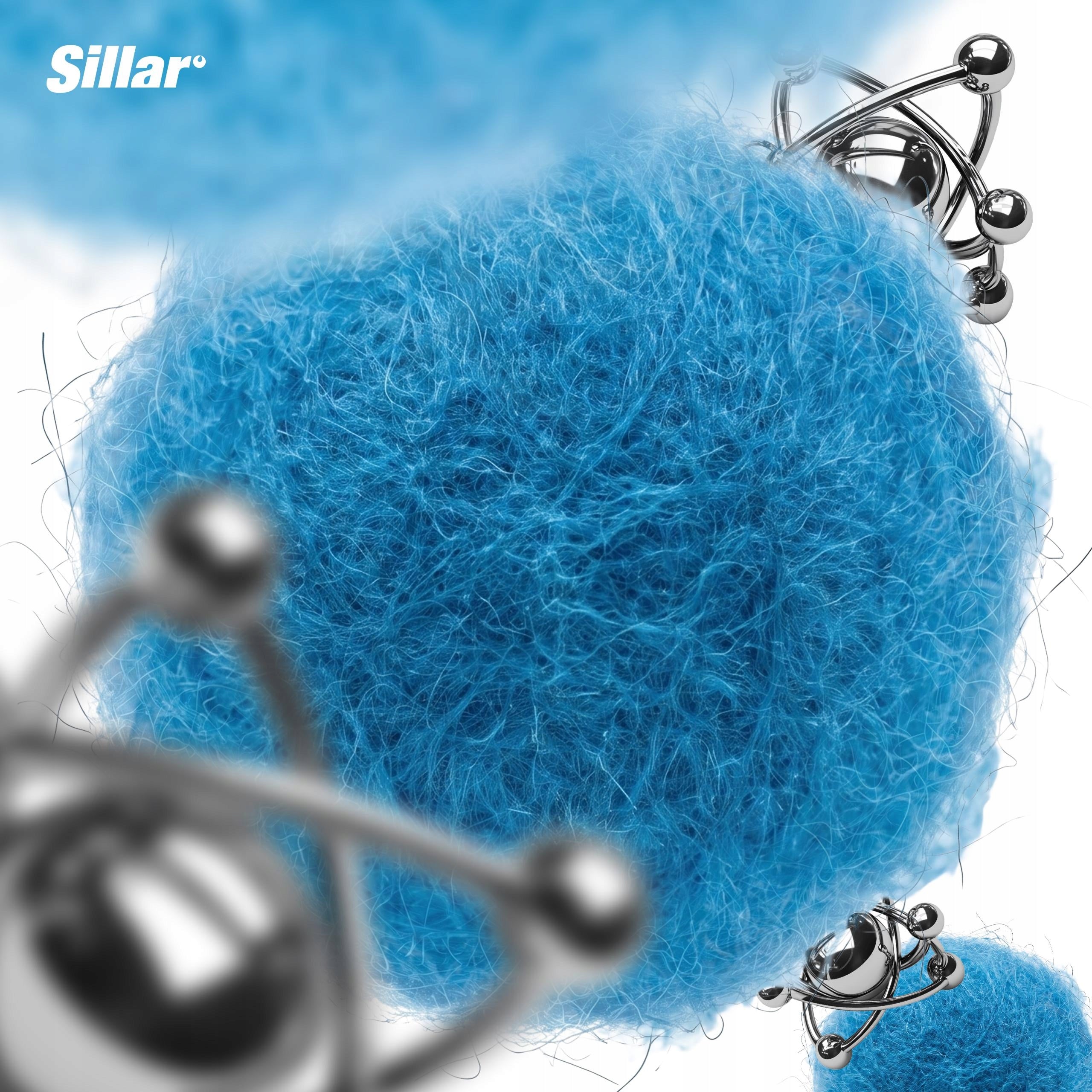 Filter balls with silver ions for sand pump for swimming pool 700g 0,7kg Manufacturer code SIL503-700-BL