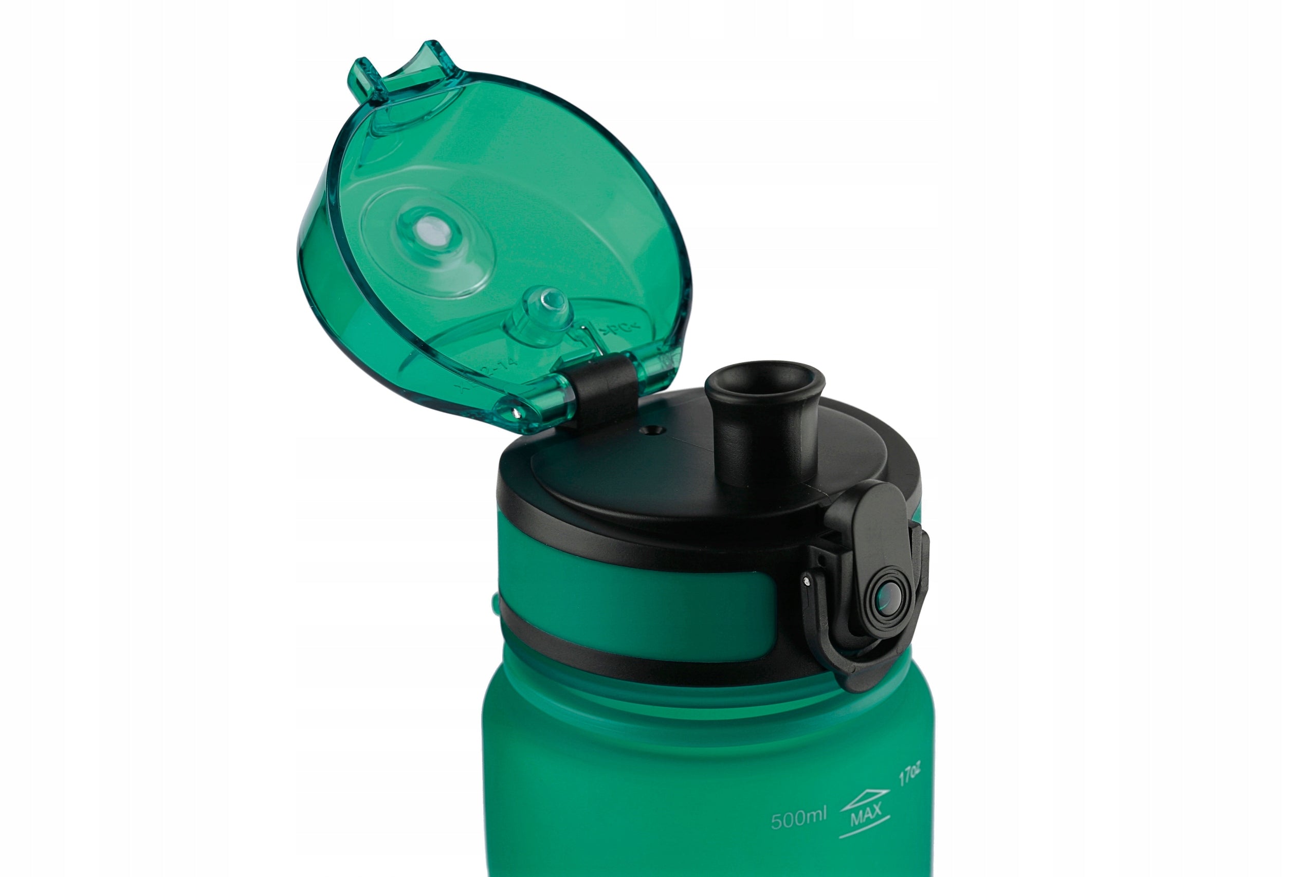 Filter bottle AQUAPHOR City 0,5l Bottle Green for school and running Brand Aquaphor