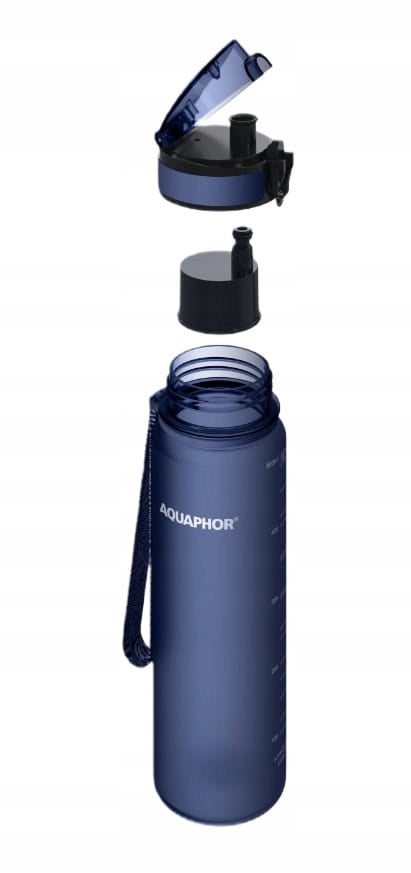 Filter bottle Aquaphor City 0,5 l navy blue Manufacturer code 511430