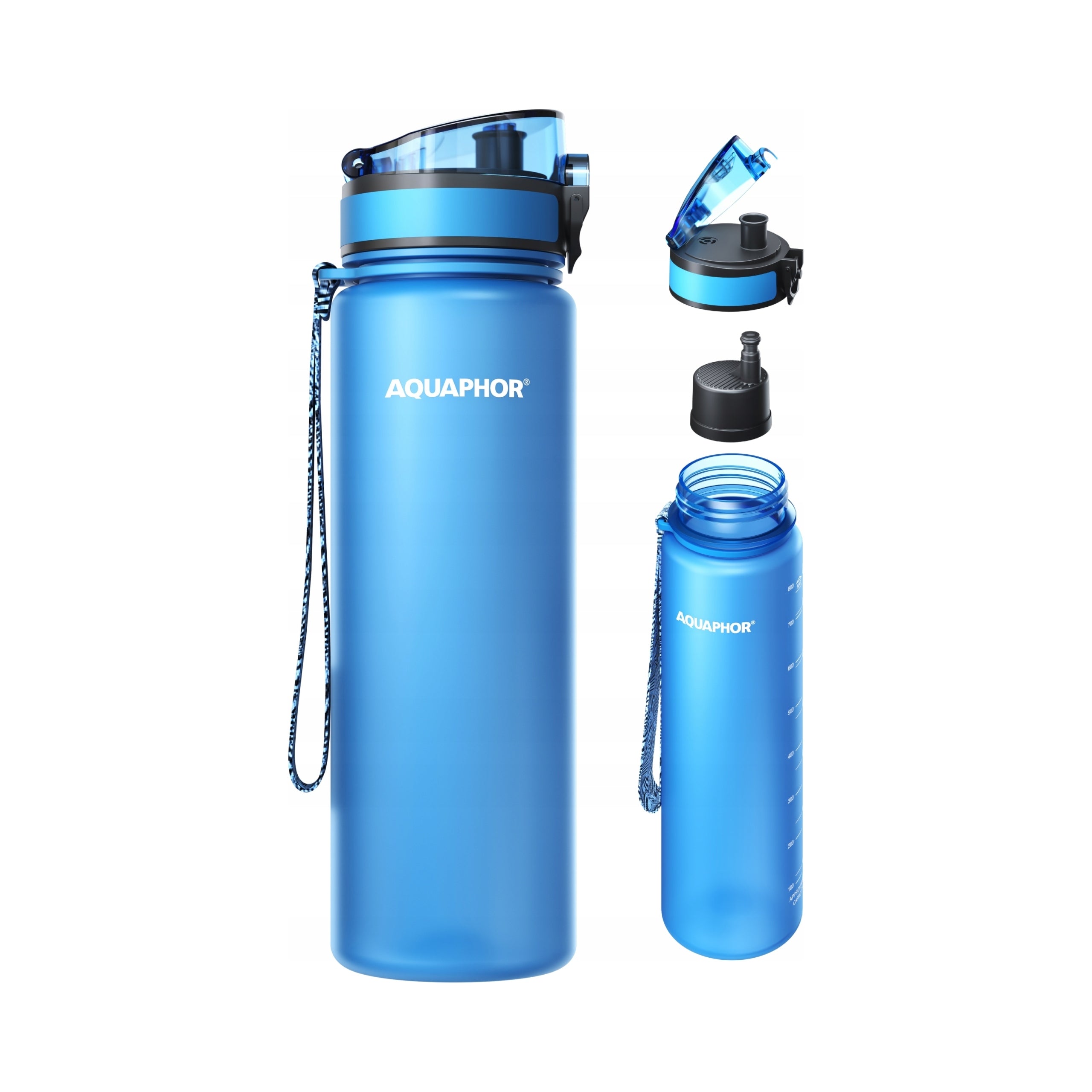 Filter bottle Aquaphor City 0,8 l blue
