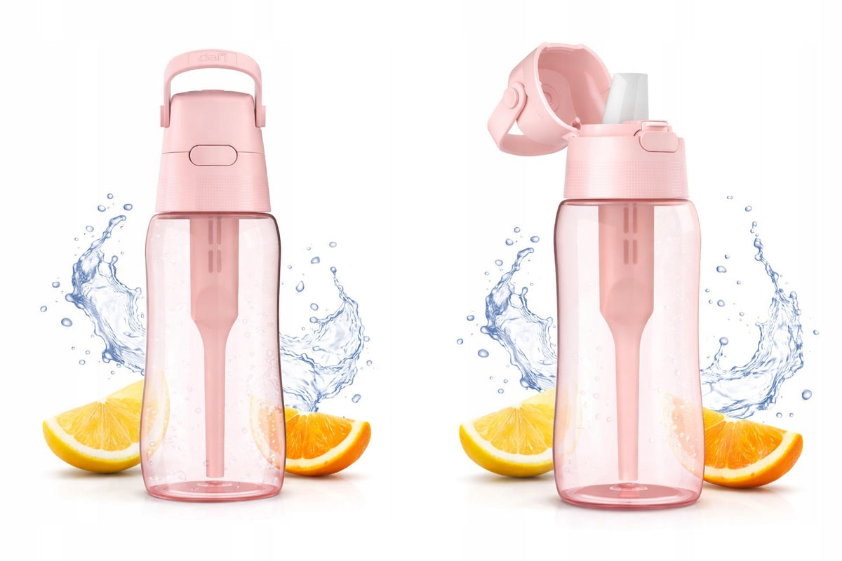 Filter bottle Dafi Solid 0.5 L Pink 1 cartridge plastic Manufacturer code D.BUT.FIL.SOLID.0.5.BARW.DODA.BAB.P
