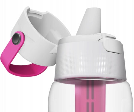 Filter bottle Dafi Solid 0,5l pink with 1 filter Packaging status original
