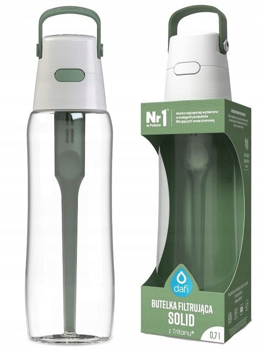 Filter bottle Dafi Solid 0,7 l Sage / Green