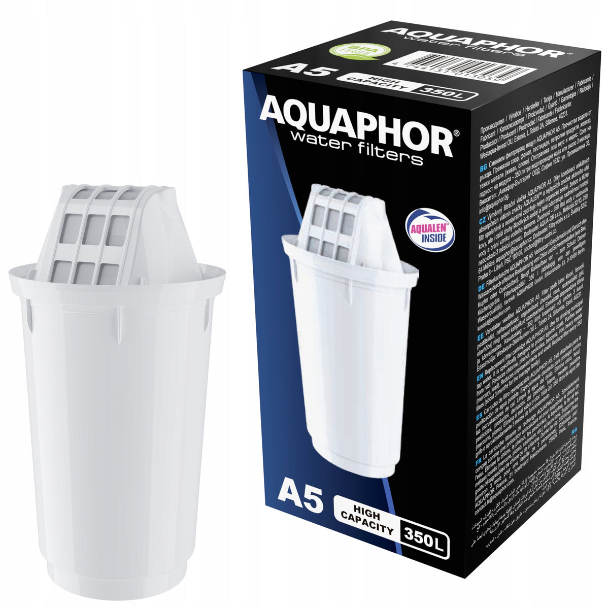 Filter cartridge Aquaphor A5 set of 4 Packaging status original
