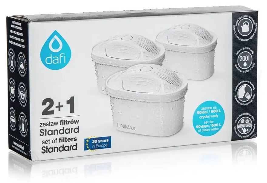 Filter cartridge for jug Dafi Unimax 3 pcs.
