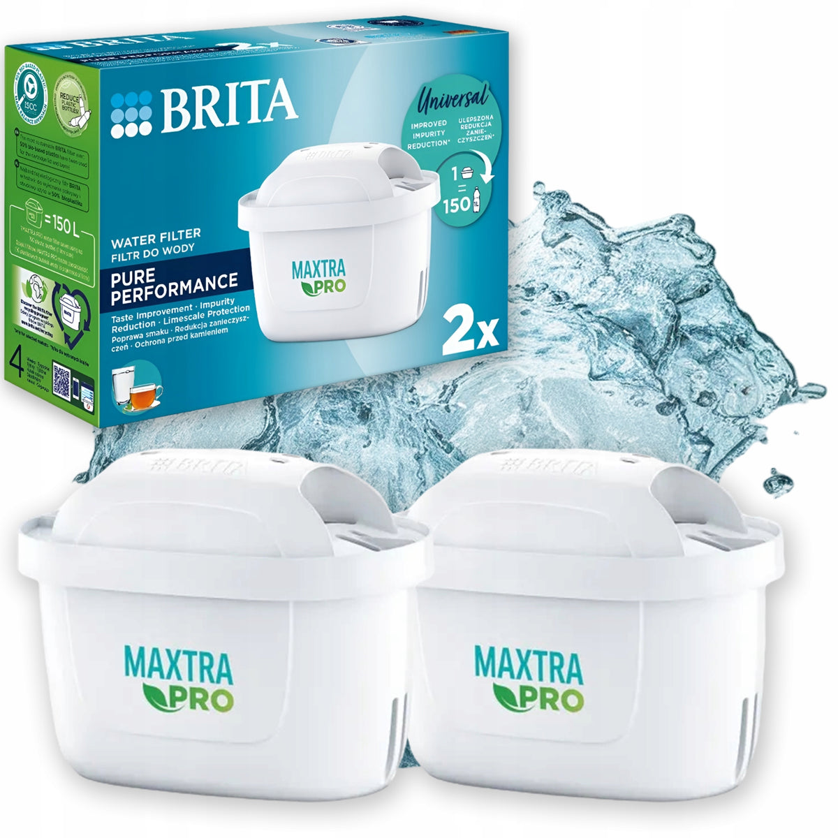 Filter cartridge for pitcher Brita Maxtra PRO Pure Performance 2 pcs.