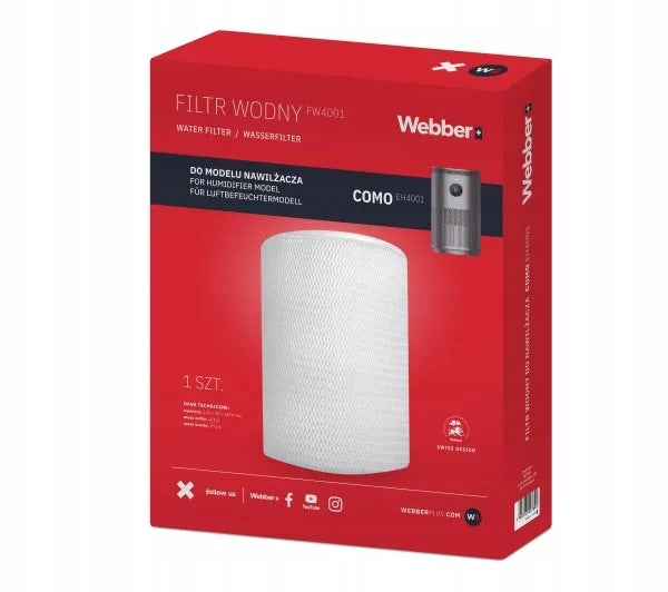 Filter for humidifier Webber 05ME2D50BFILTR Brand Webber
