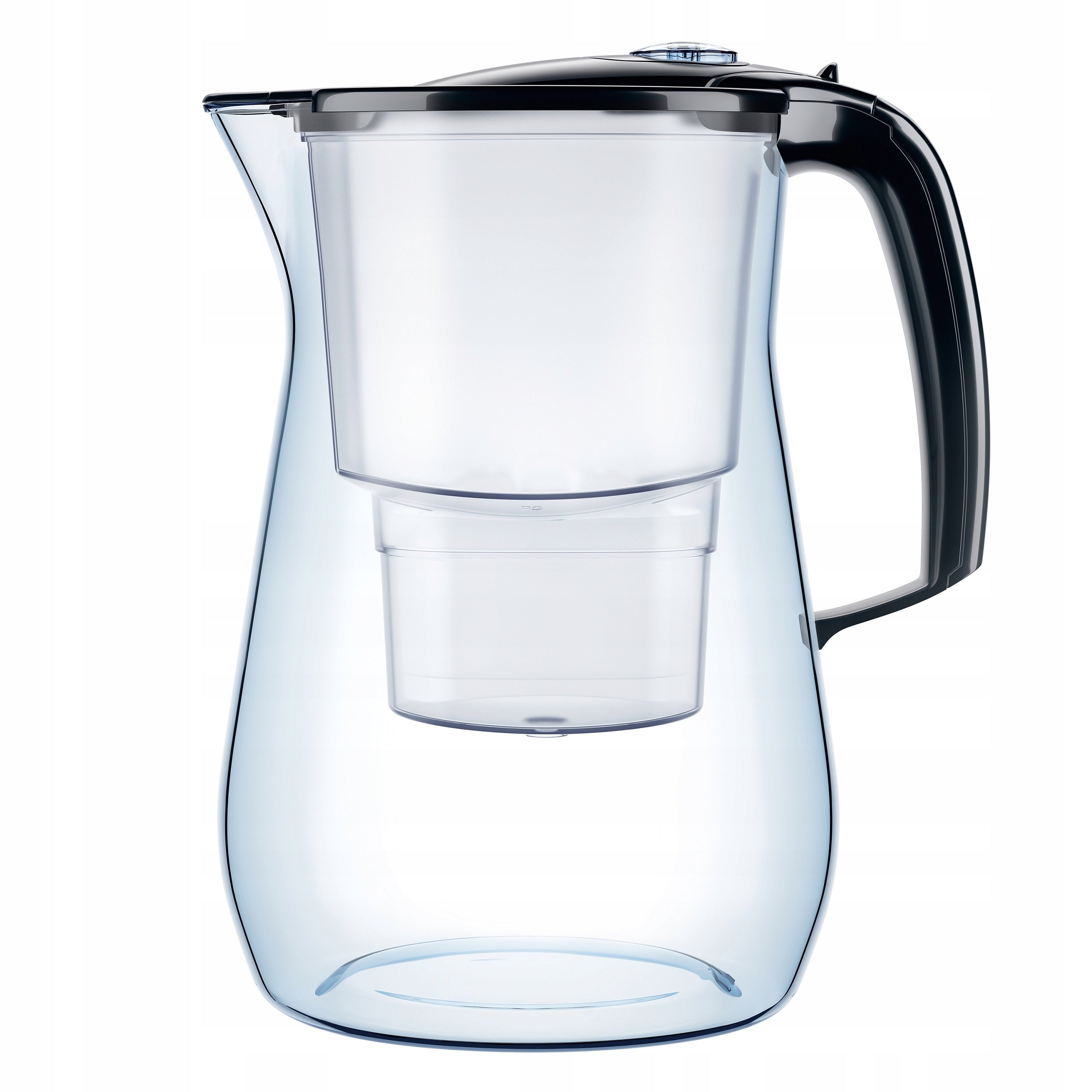 Filter jug Aquaphor Onyx Black + 10 Maxfor Mg Magnesium cartridges Manufacturer code 30408