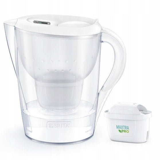 Filter jug BRITA Marella XL White + 1 cartridge PRO PURE Performance Total capacity 3.5 l