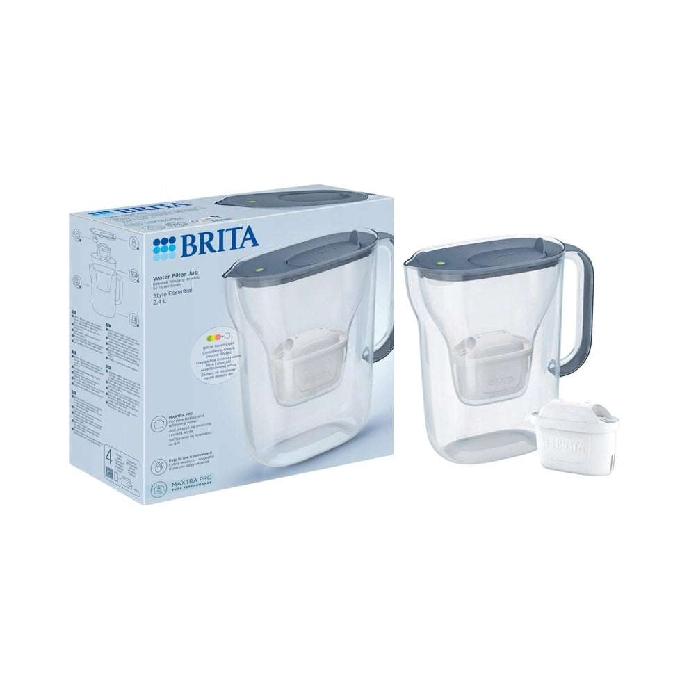 Filter jug Brita Essential 2,4l Graphite with Maxtra cartridge