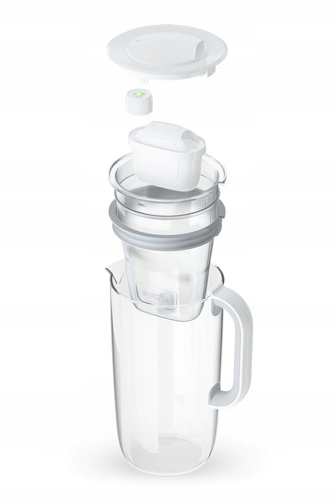 Filter jug Brita Glass 2,5 l colourless Packaging status original