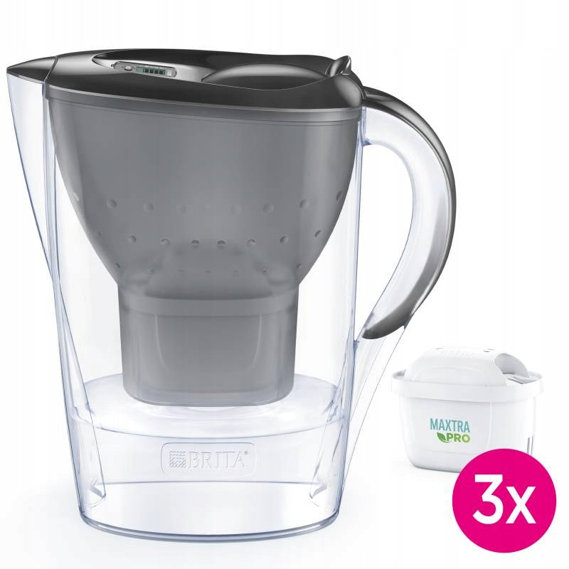Filter jug Brita Marella 2,4L graphite with 3 filters Brita MAXTRA PRO Manufacturer code 1052796