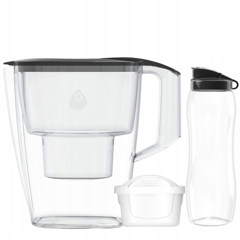 Filter jug Dafi Mila Unimax 3l water bottle 0,6l and filter Unimax Brand Dafi