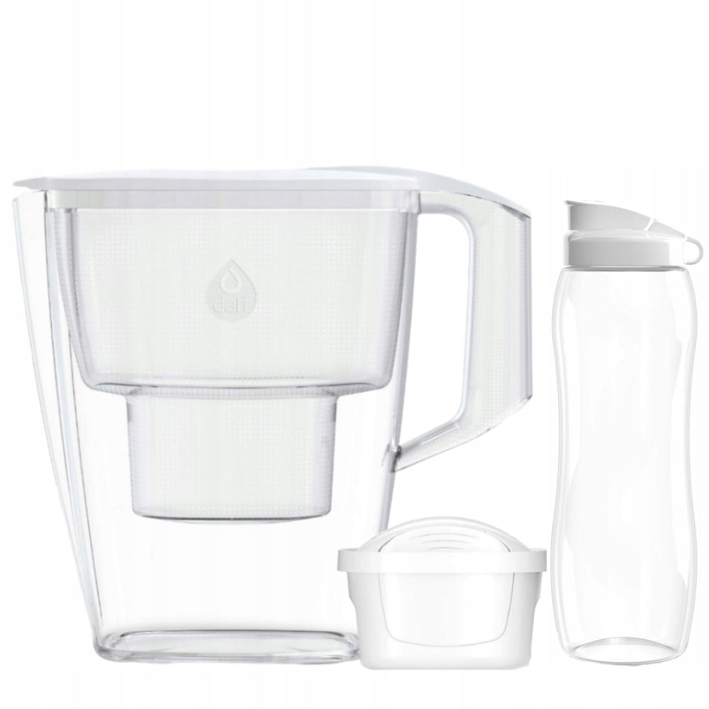 Filter jug Dafi Mila Unimax 3l water bottle 0,6l and filter Unimax Manufacturer code D.FO.DAFI.MILA.UM.MI.1W.SZAR.P
