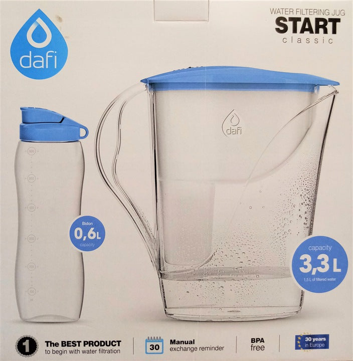 Filter jug Dafi Start 3,3 l WATER BOTTLE BLUE Manufacturer code 12
