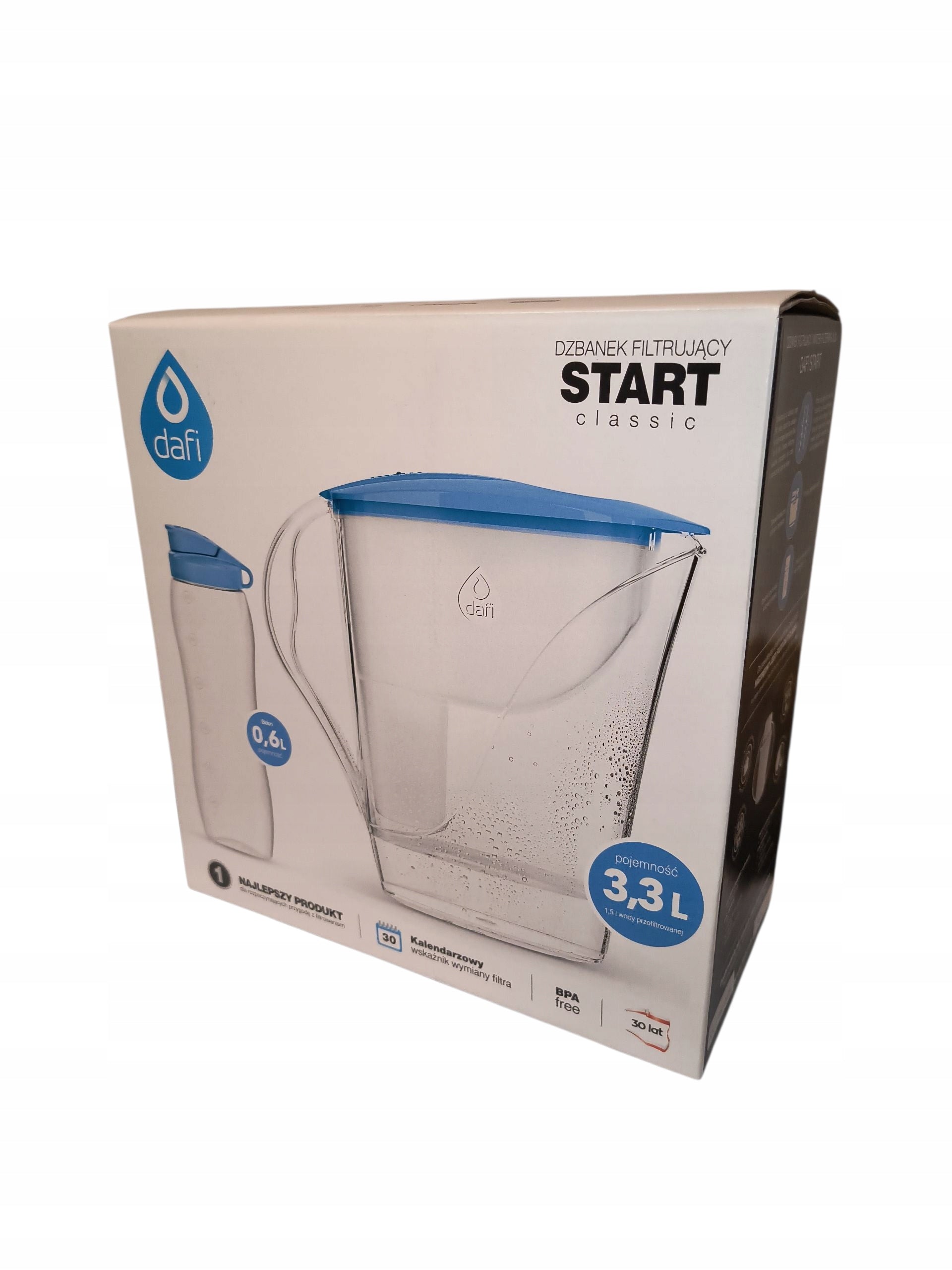 Filter jug Dafi Start 3,3 l WATER BOTTLE BLUE