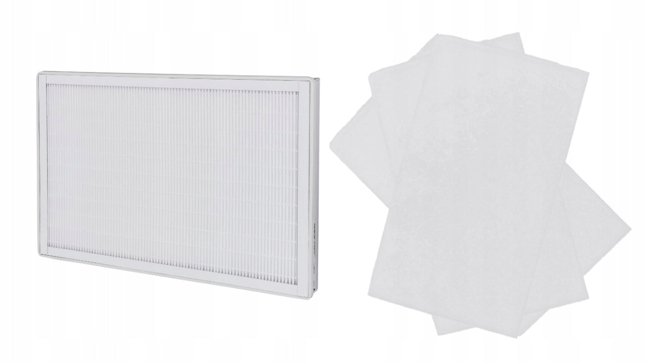 Filter set filter mat + fine filter