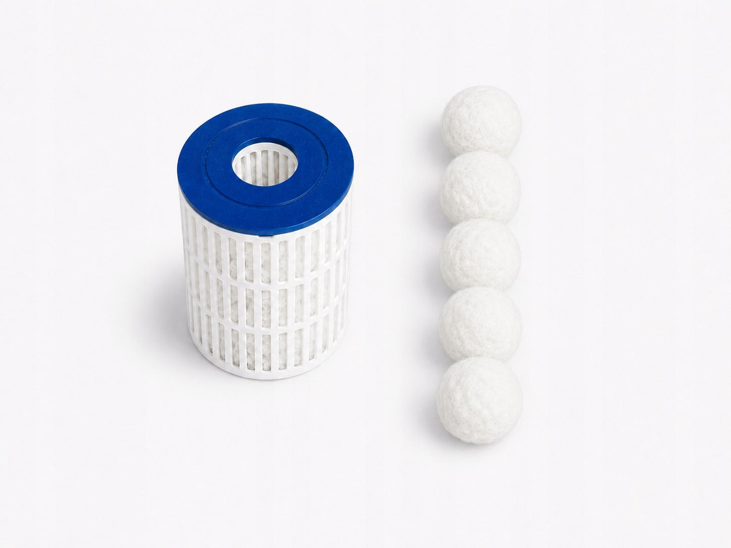 Filter set for pool pump Type I – filter + filter balls