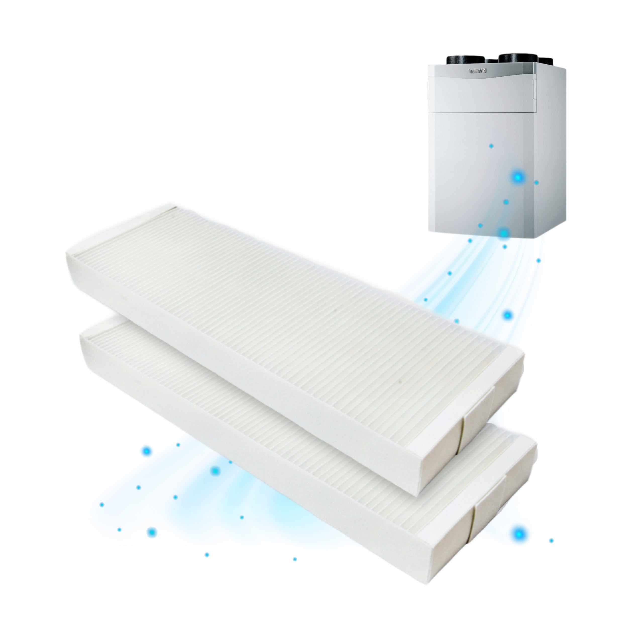 Filters Vaillant Recovair Var 260 360 F7 G4 Set No Pollution