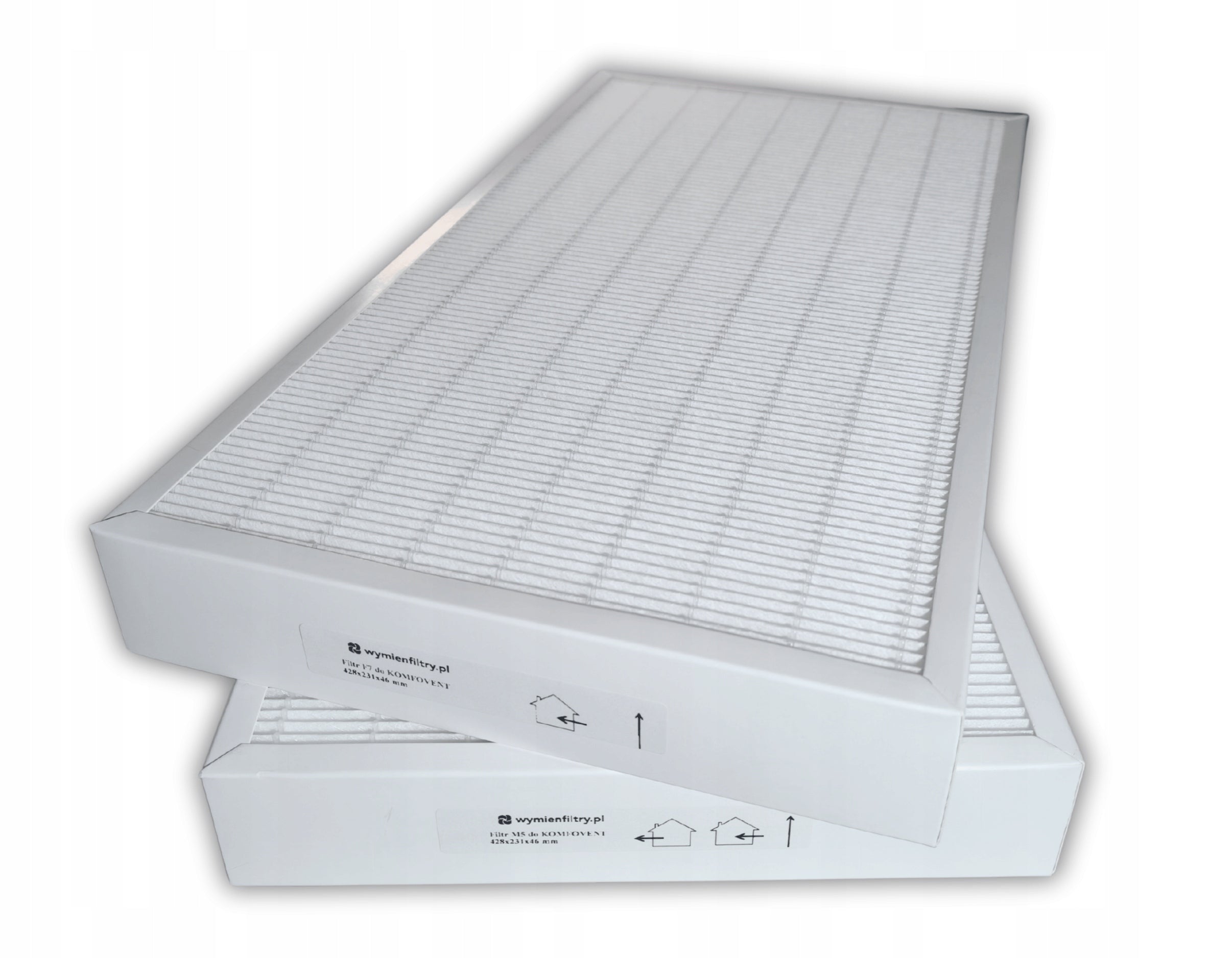 Filters for Komfovent Domekt R 400 V C6M (M5/F7) (since 2020)