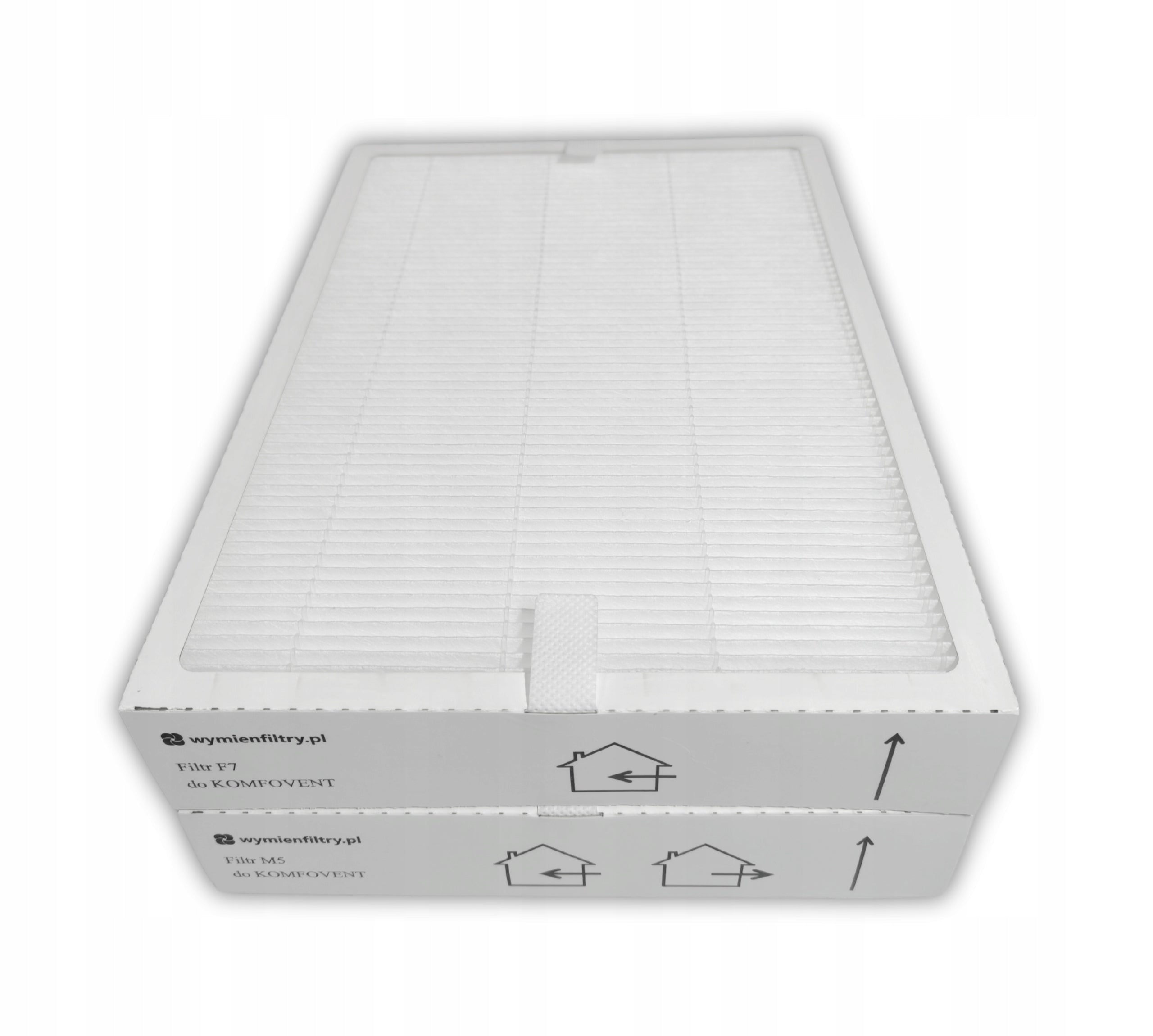 Filters for recuperator Komfovent DOMEKT R 300 V (M5/F7) Manufacturer code KOMFOVENT DOMEKT R 300 V