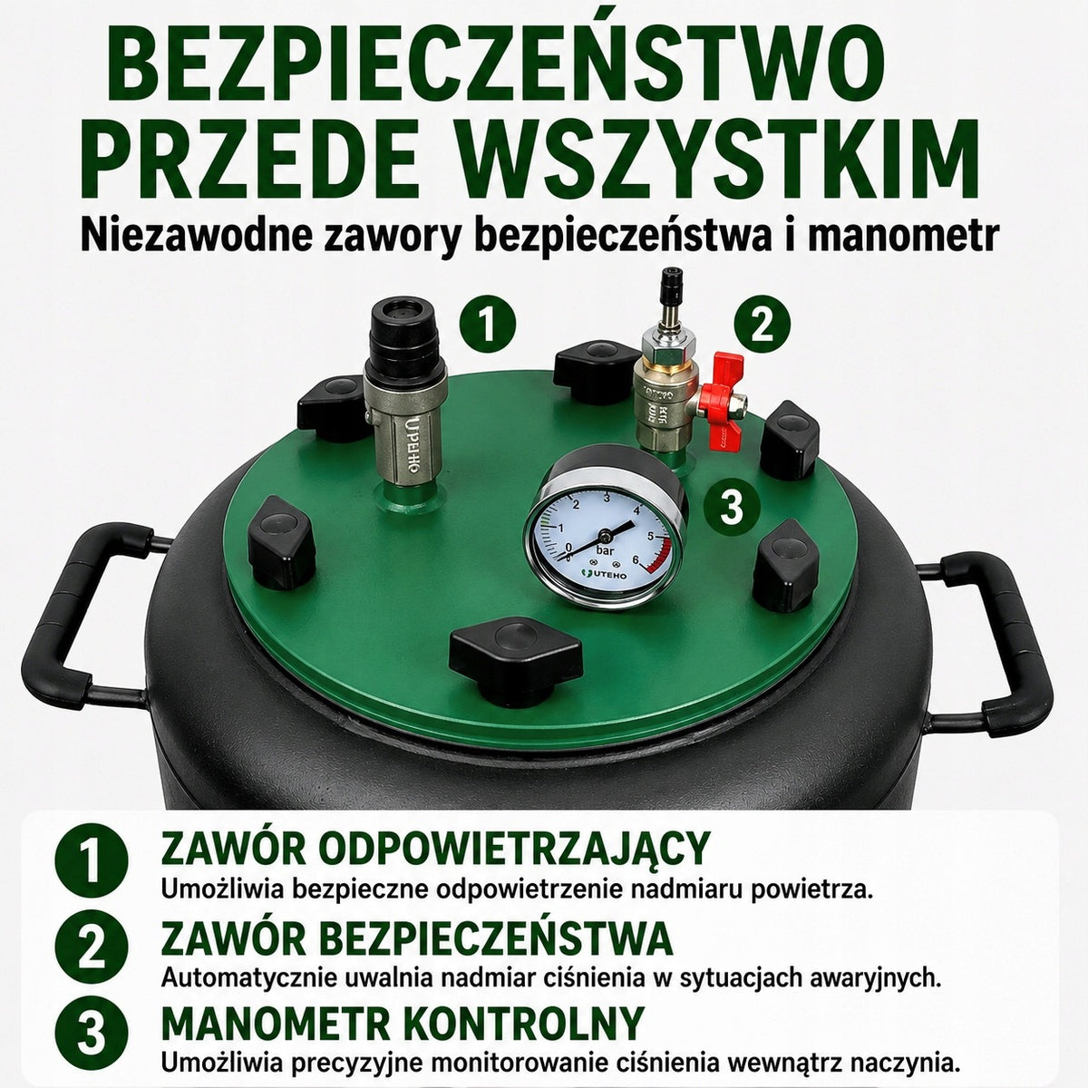 FineSpirit 40e universal 60L autoclave for canning Manufacturer code 00000020