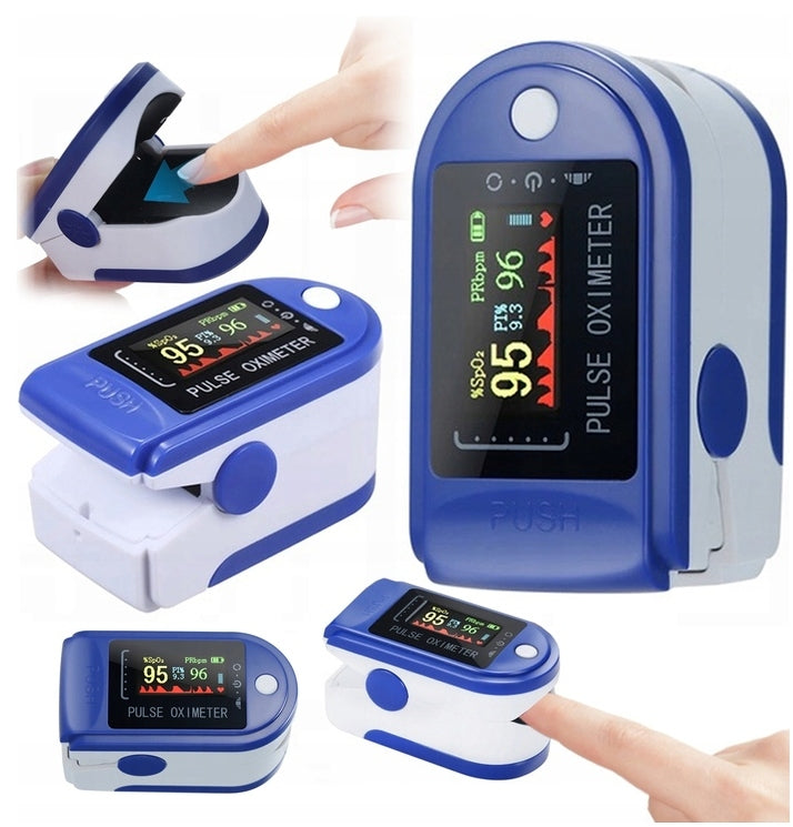 Finger Pulse Oximeter Medical Heart Rate Monitor Saturation SpO2 Heart Rate OLED For Pale