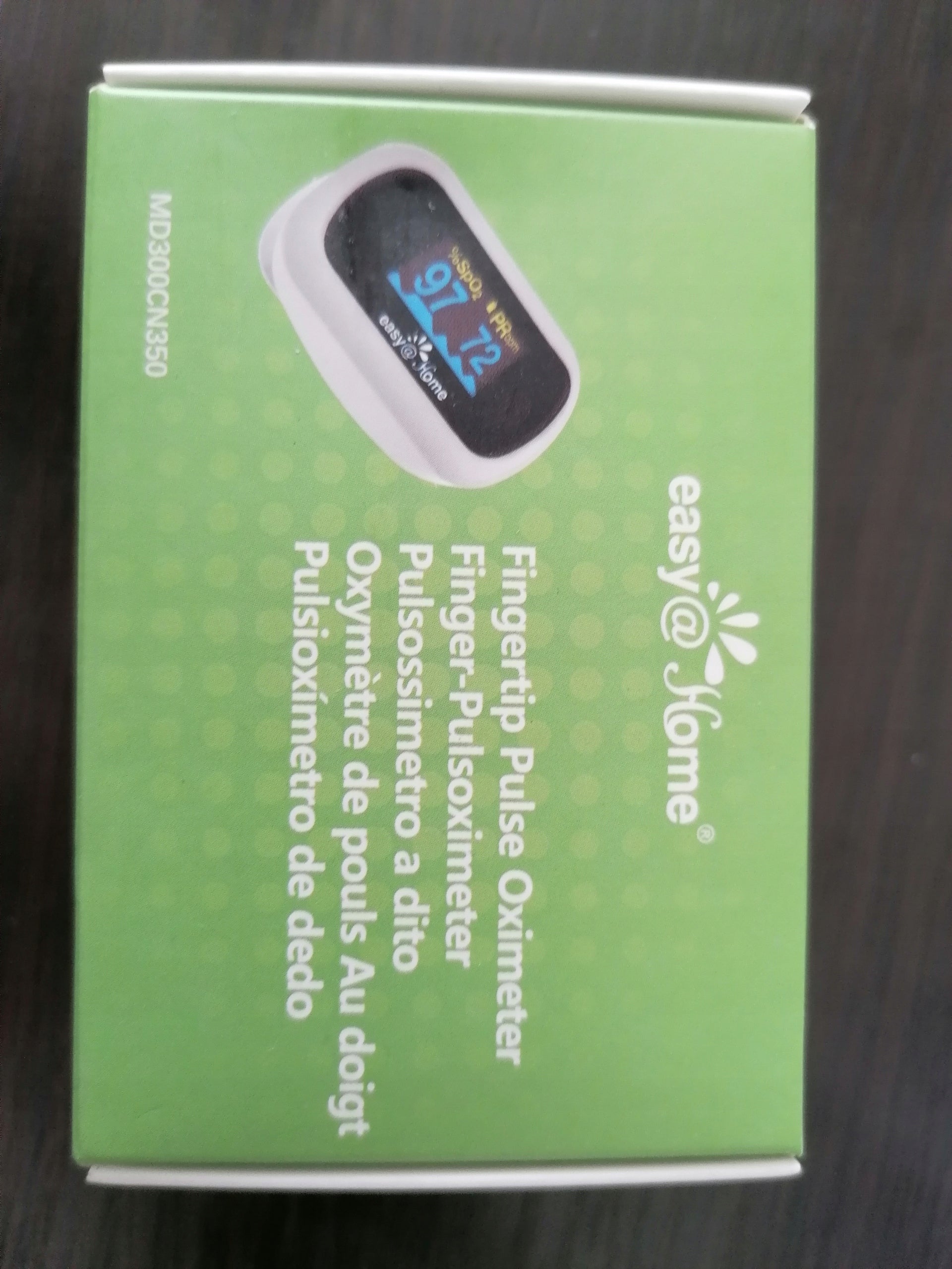 Finger pulse oximeter Easy @ Home Medical device no
