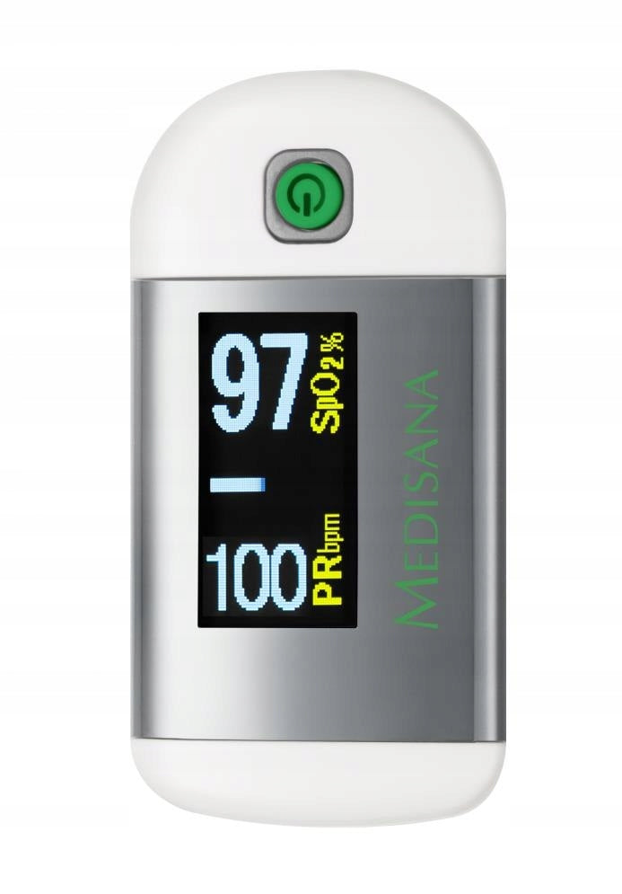 Finger pulse oximeter Medisana PM100 white Medical device no