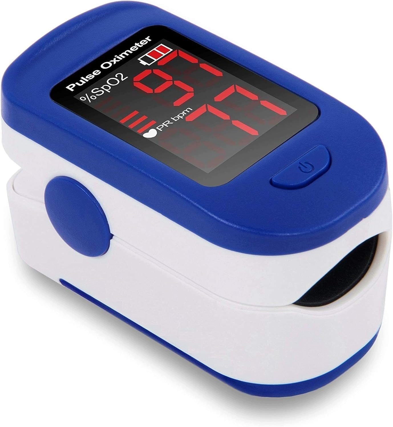 Finger pulse oximeter SQUADO LK87 SpO2 heart rate PI OLED saturation Packaging status original