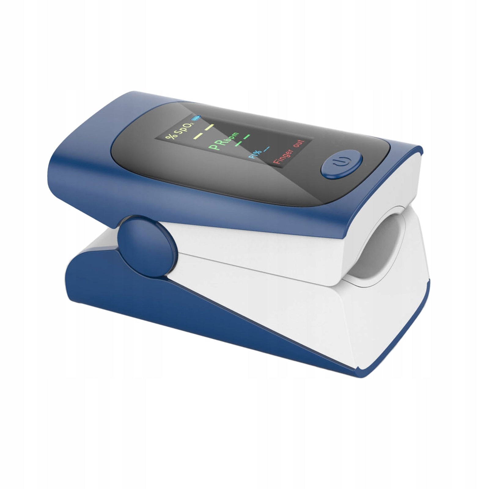 Fingertip Pulse Oximeter Oxygen Saturation Meter SPO2 heart rate Blue
