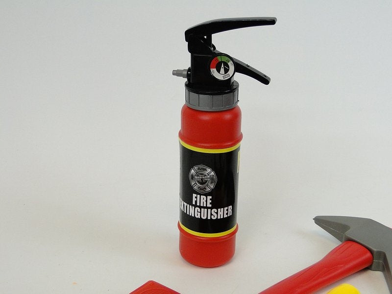 Firefighter set with helmet 300x260 mm Adar