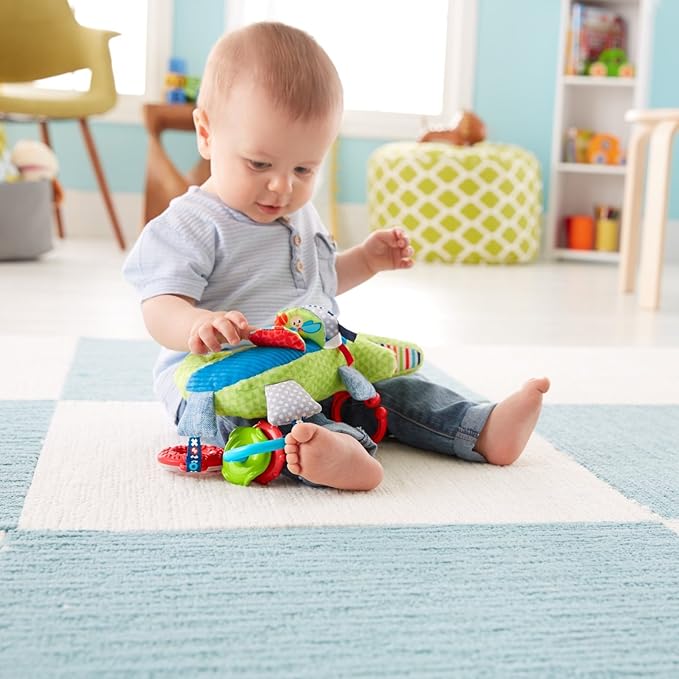 Fisher-Price | Activating small crocodile, rattles/bites, DYF89 Packaging status original