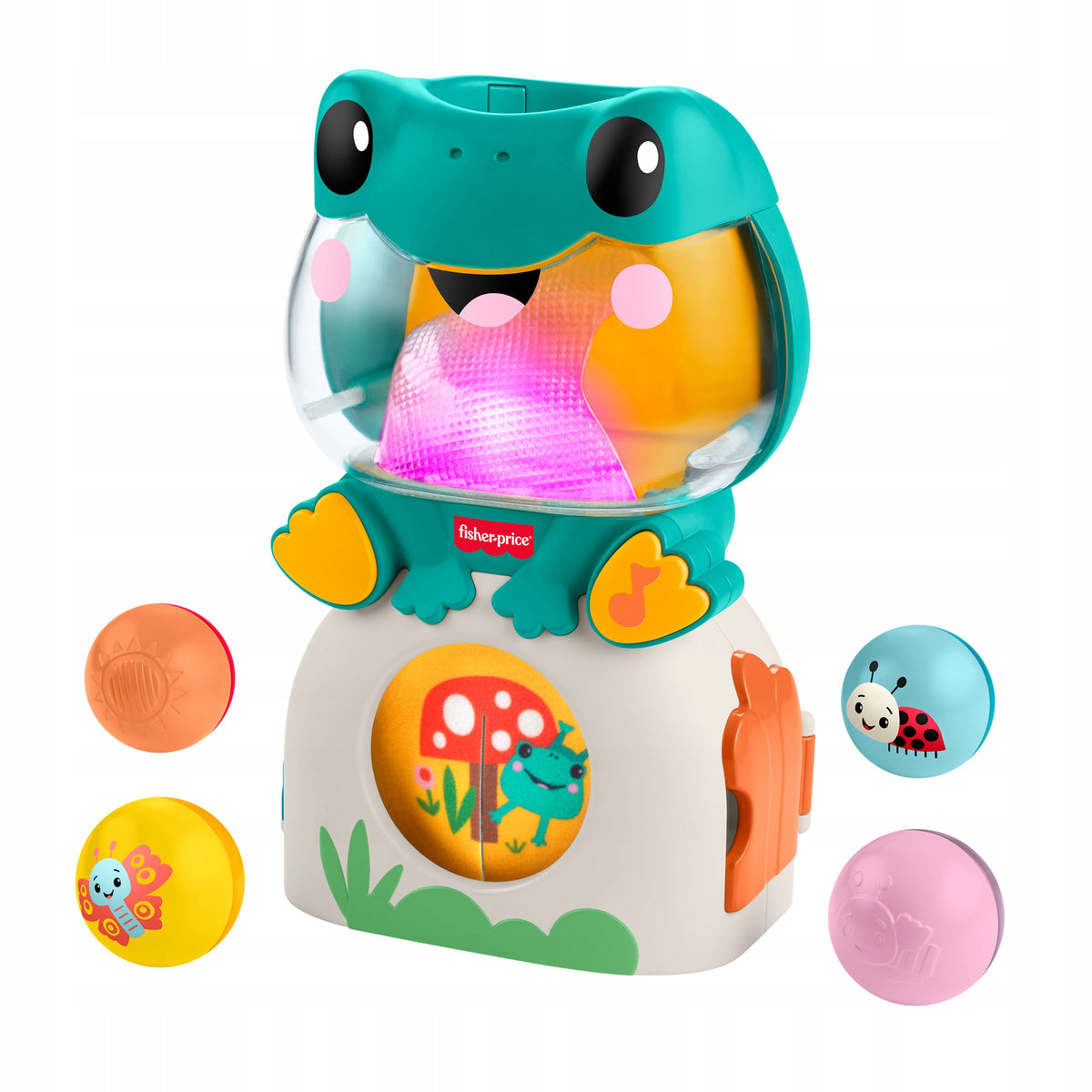 Fisher-Price Illuminated Musical Frog Interactive Toy JLB96 Brand Fisher-Price