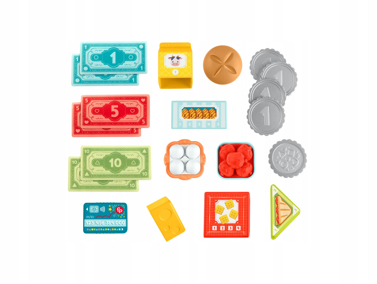 Fisher-Price Learn and laugh Shop Cash Register Buy and Scan JGW98 Manufacturer code JGW98
