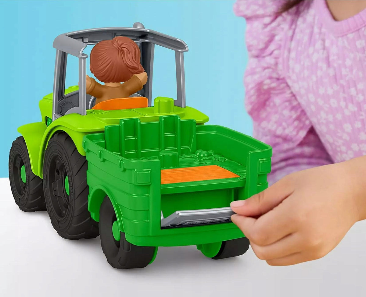Fisher-Price Little People Interactive Tractor with JGX12 Figurine Sound Kind interactive stuffed toys