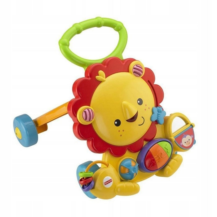 Fisher Price Pusher Walker Lion Interactive Music