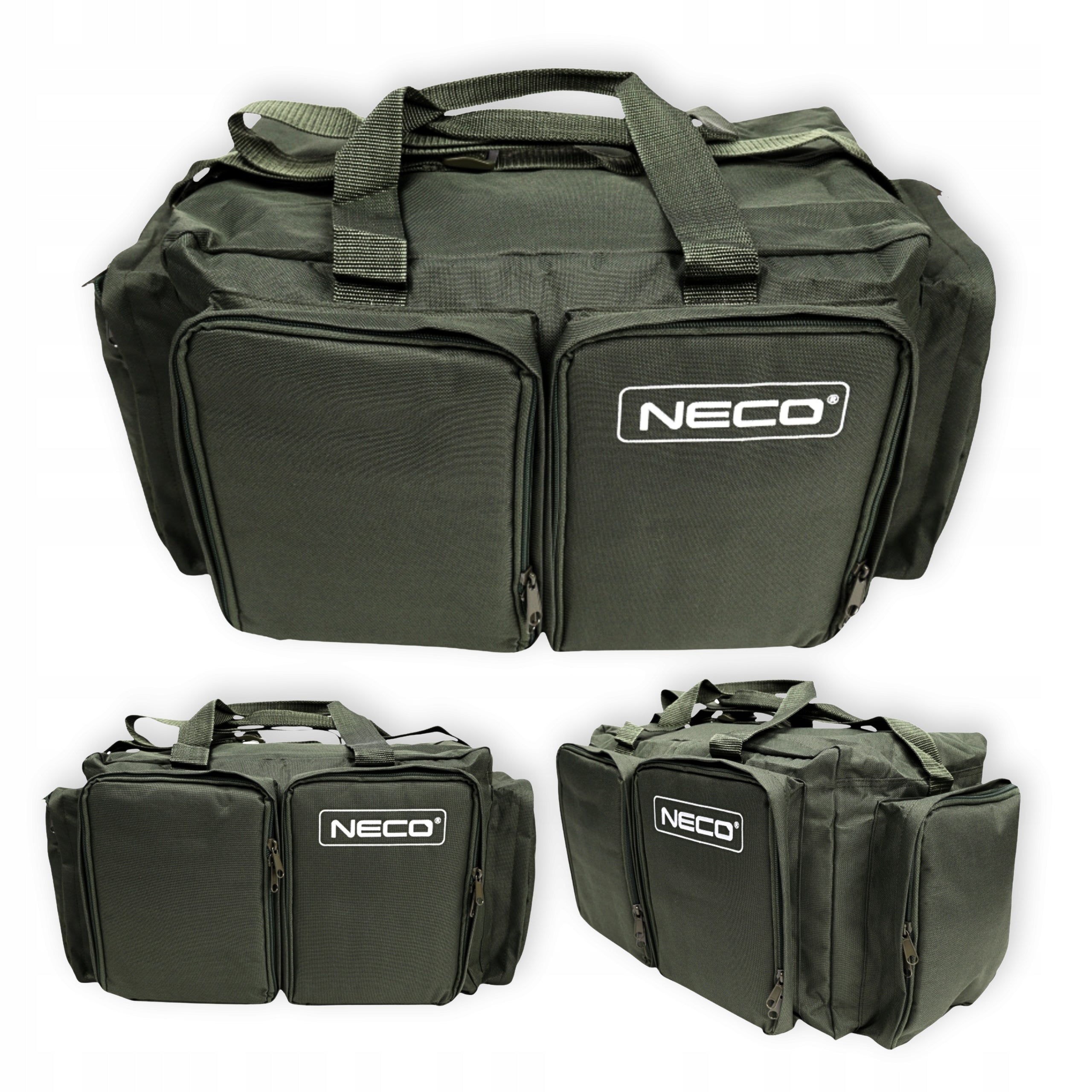 Fishing Bag NECO Large 52x30x33 cm 4 Pockets Spacious