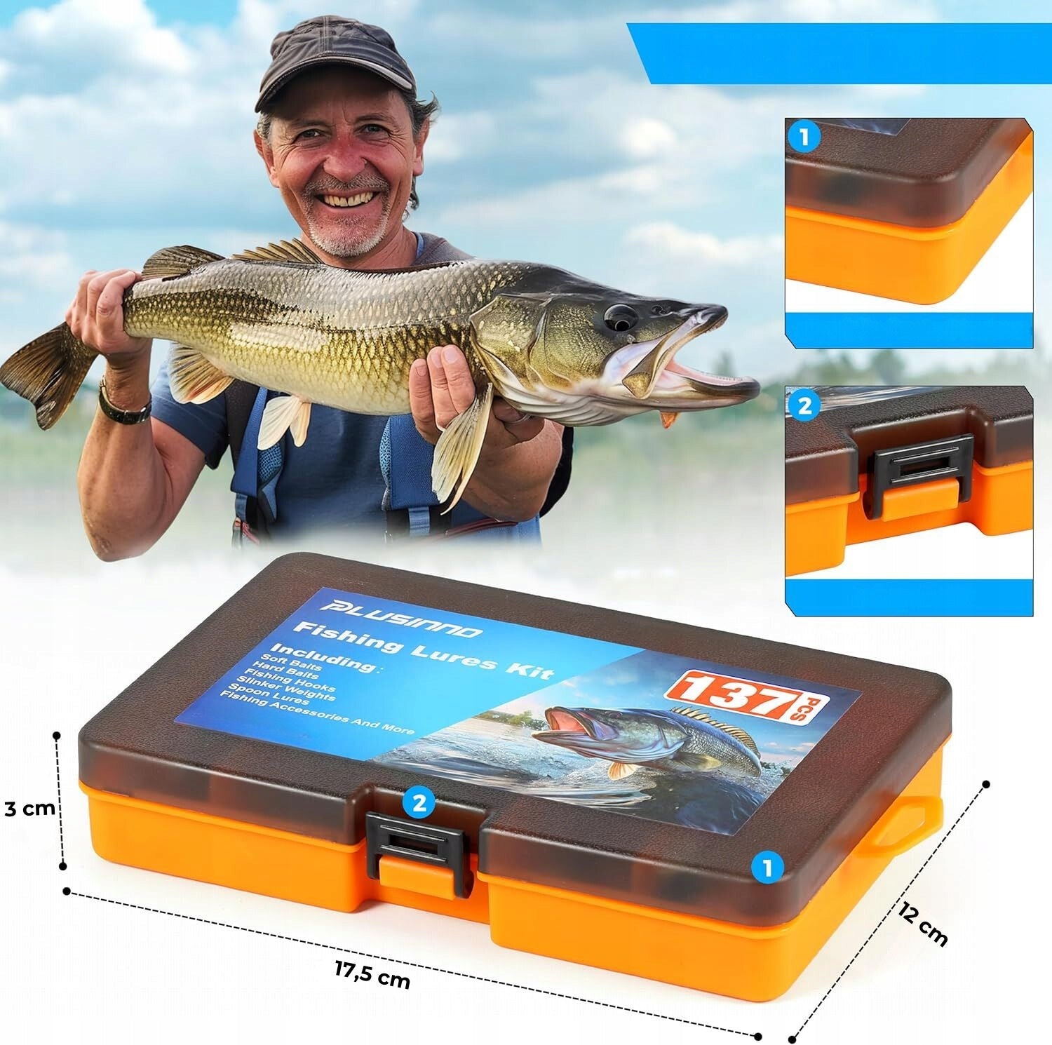 Fishing Box Fishing Lure Set Akcesoria Hook Float Spinning Manufacturer code Ciężarki Zestaw Przynęt Wędkarskich PrzyWęd