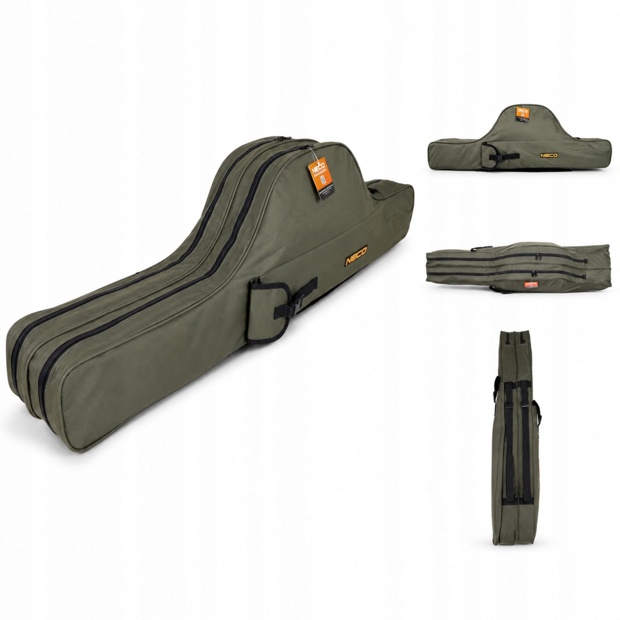 Fishing Cover Neco for 2-chamber rods 150cm Rigid Neoprene