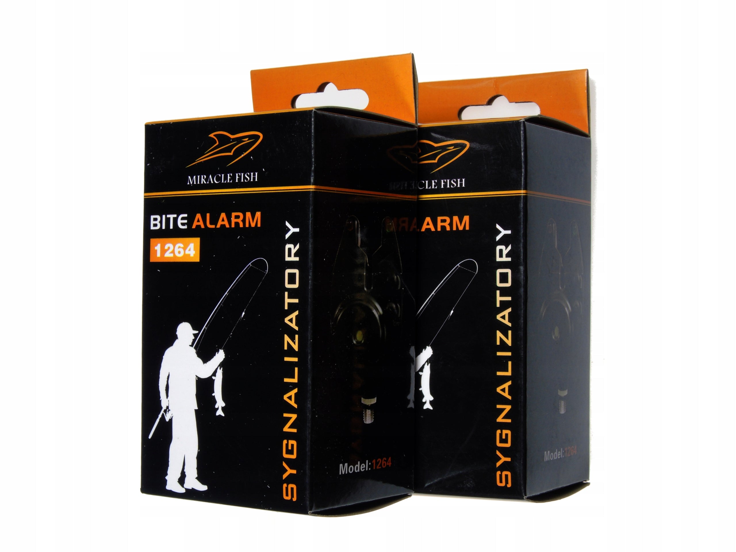 Fishing Kit 2x Bite Beacon with Battery Black Ground Carp Night