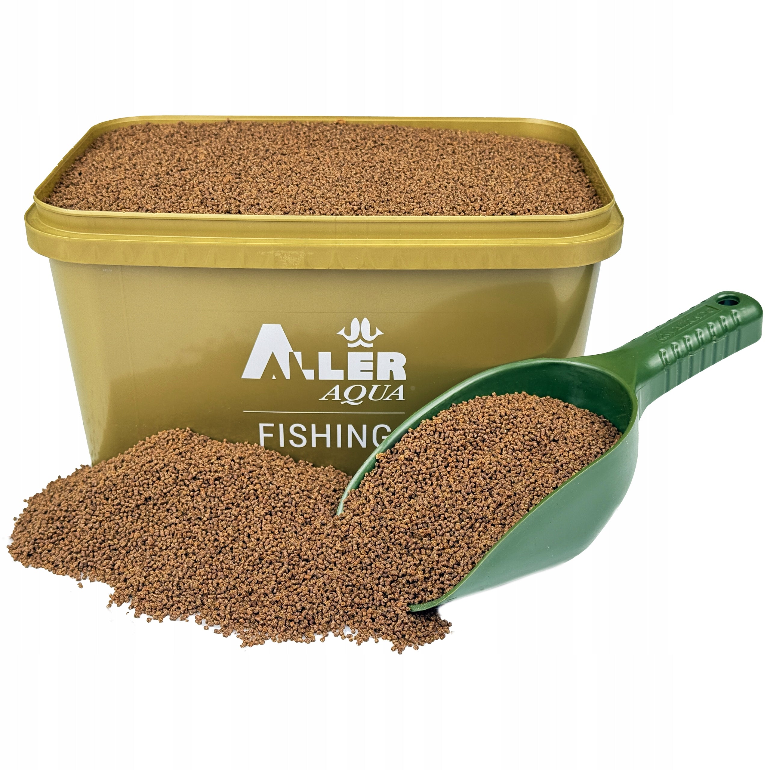 Fishing Pellet ALLER AQUA Classic FOR CARP 2mm 4kg + BUCKET Brand Aller Aqua