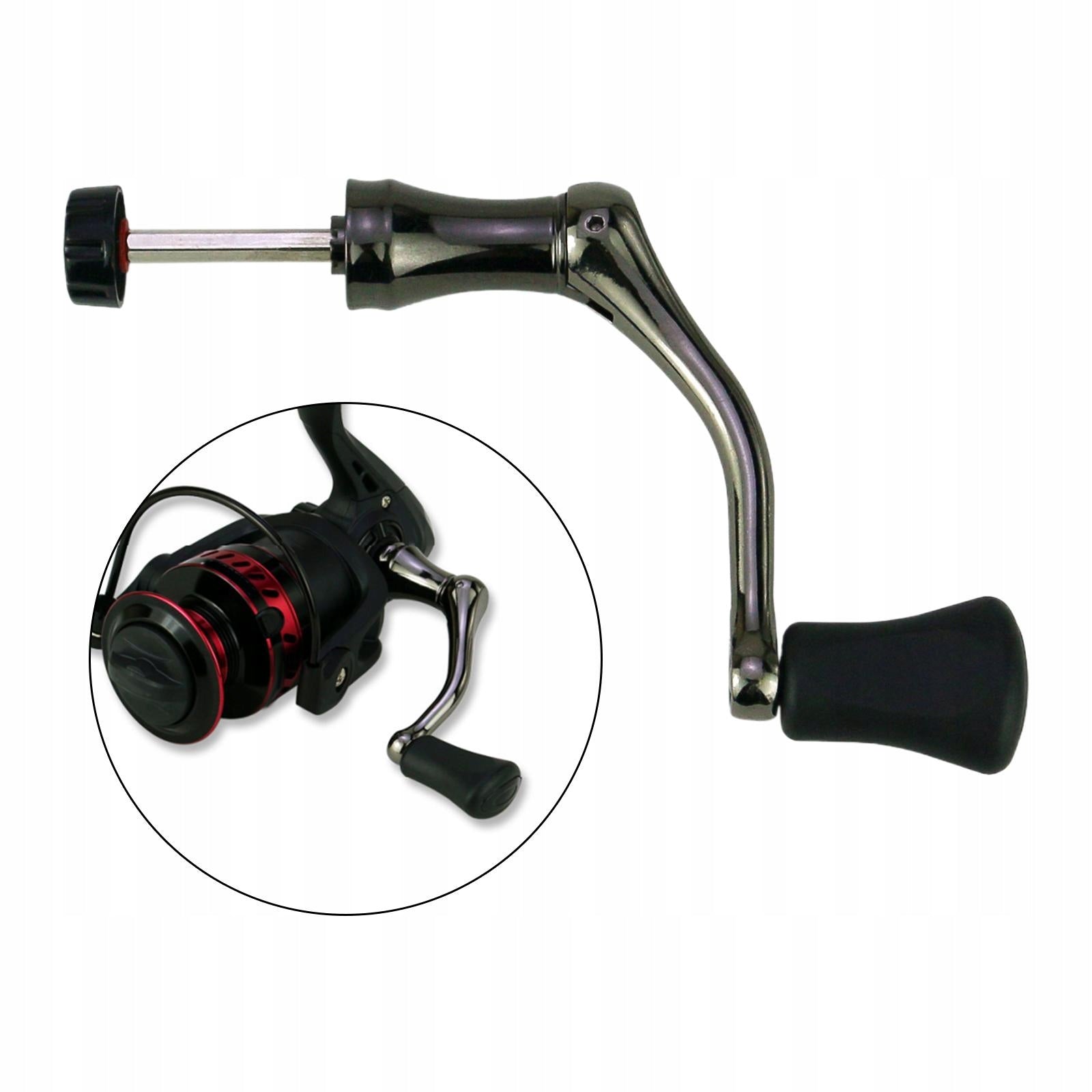 Fishing Reel Handle Metal Rocker Arm Lightweight Fishing Wheel Medium Brand no brand