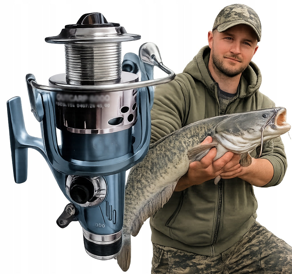 Fishing Reel TOP 4000 5.2:1 Free Gear FEEDER GROUND Carp Sum