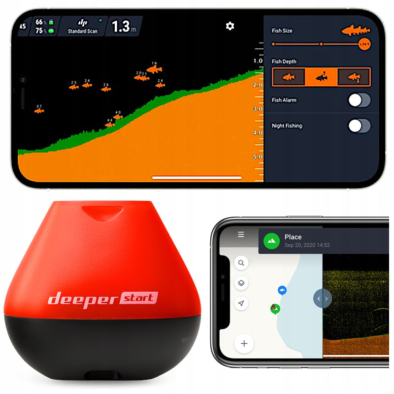Fishing Sounder Deeper Fish-Finder START Wireless Sonar Echo Probe