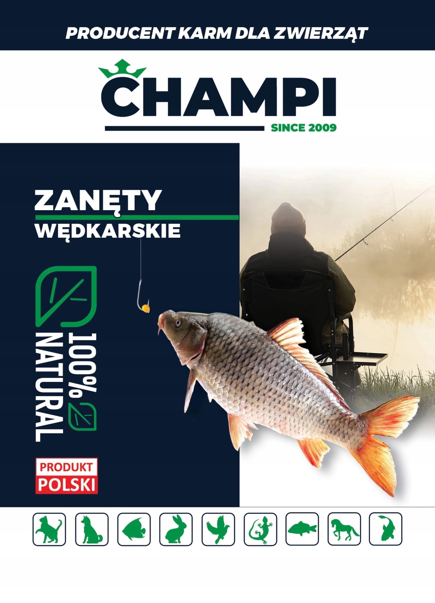 Fishing bait LIVER SQUID bottom universal carp 4,5kg nr.3 Brand Champion