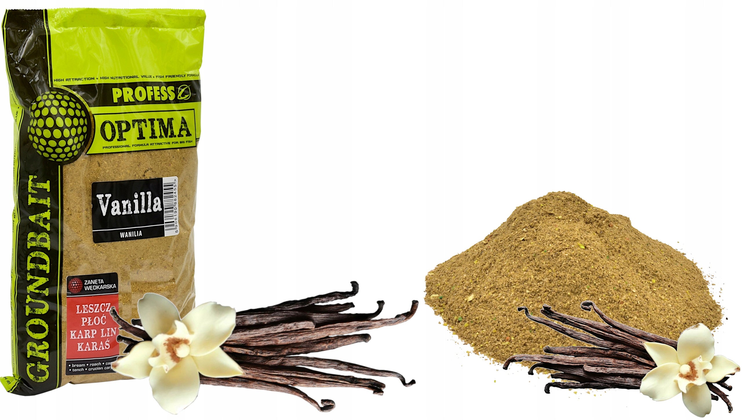 Fishing bait PROFESS OPTIMA MIX OF FLAVORS 10x 1kg Brand Profess