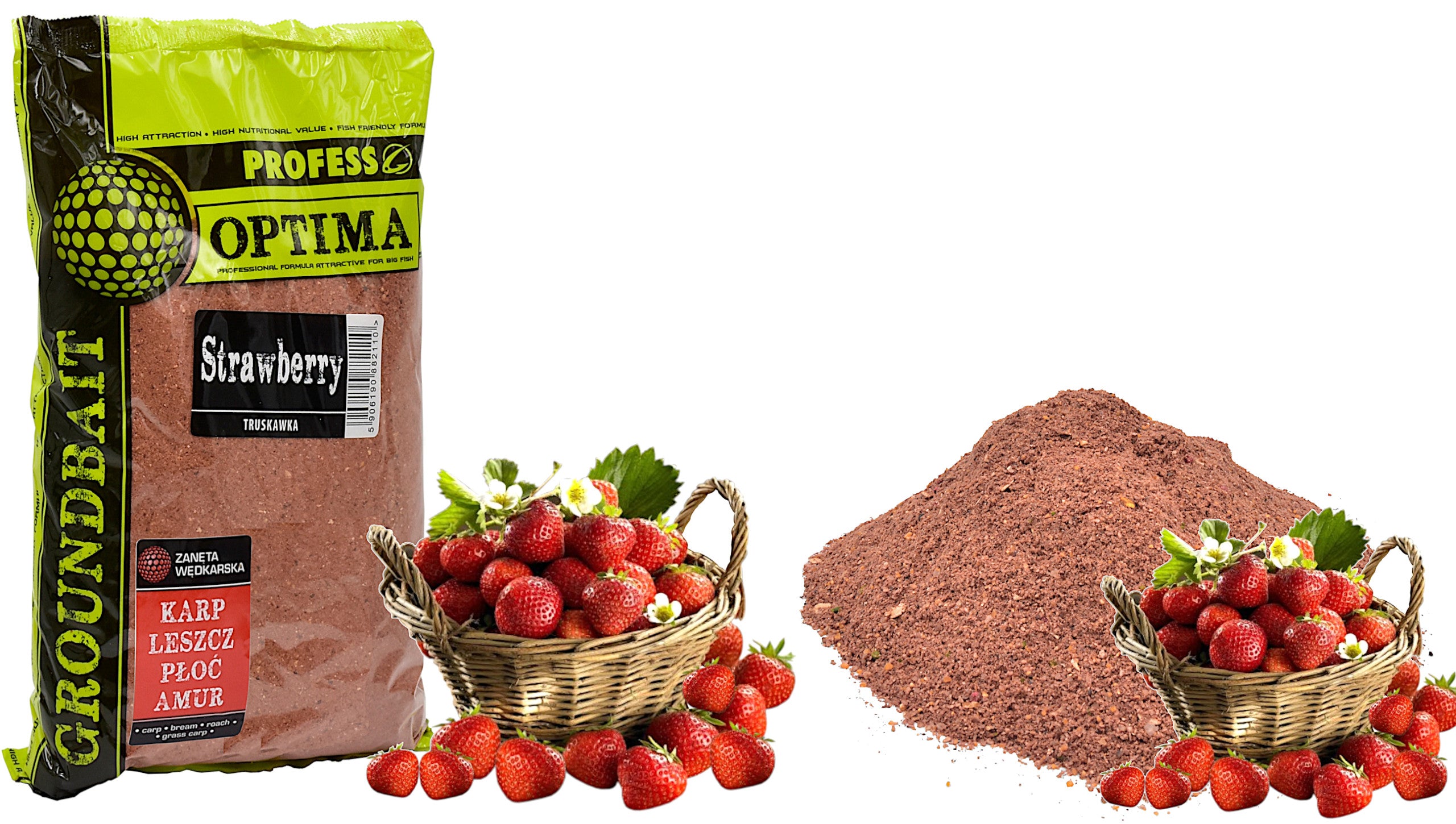 Fishing bait PROFESS OPTIMA MIX OF FLAVORS 10x 1kg Manufacturer code PROFESS OPTIMA MIX SMAKÓW 10 x 1 kg