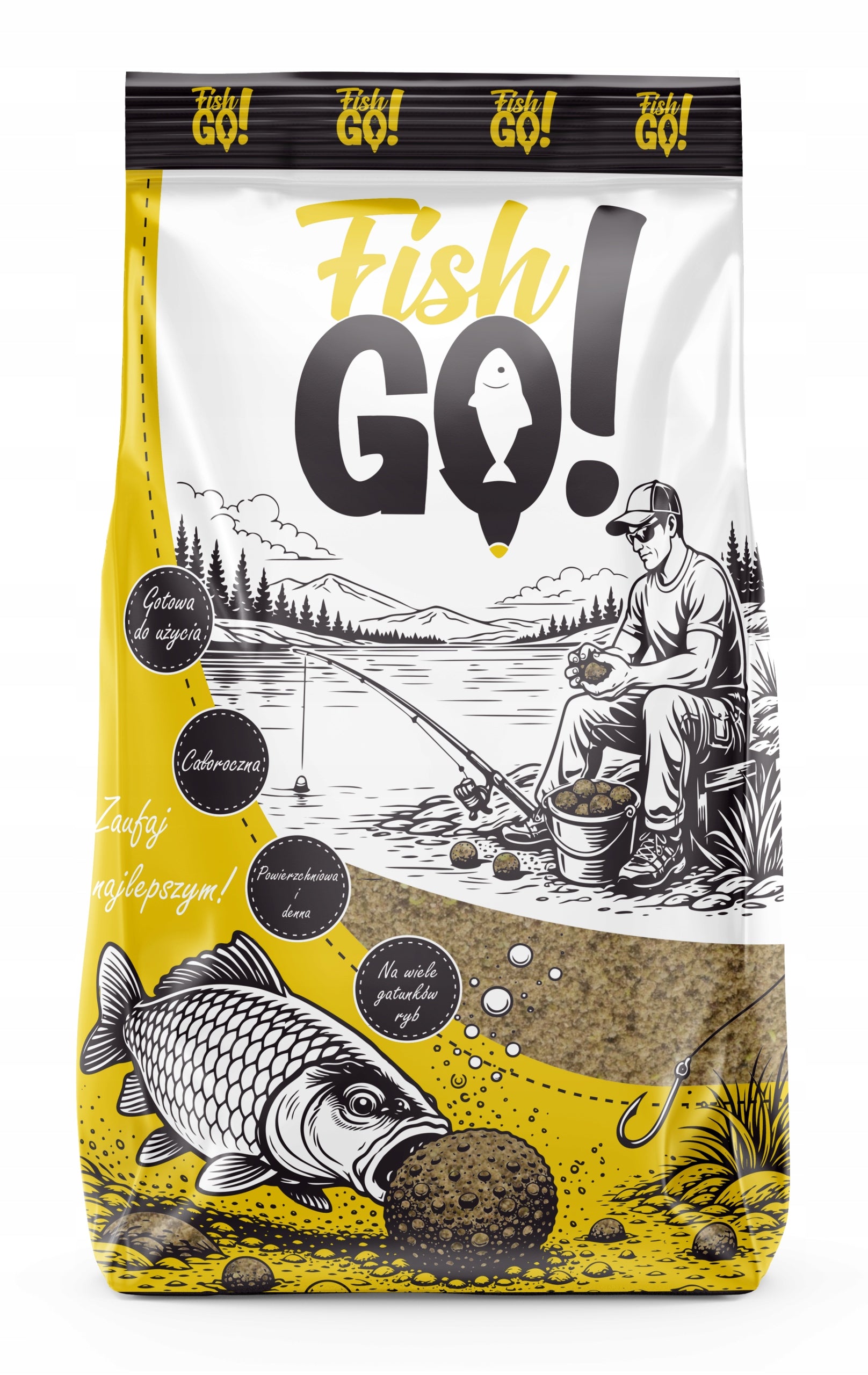 Fishing bait VANILLA CINNAMON 10KG method feeder for universal fish Packaging status original