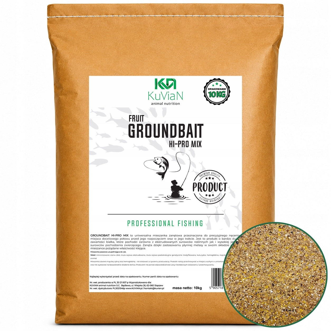 Fishing bait universal method feeder fruit carp bream roach 10kg